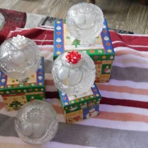 Crystal Bowls that Fit together